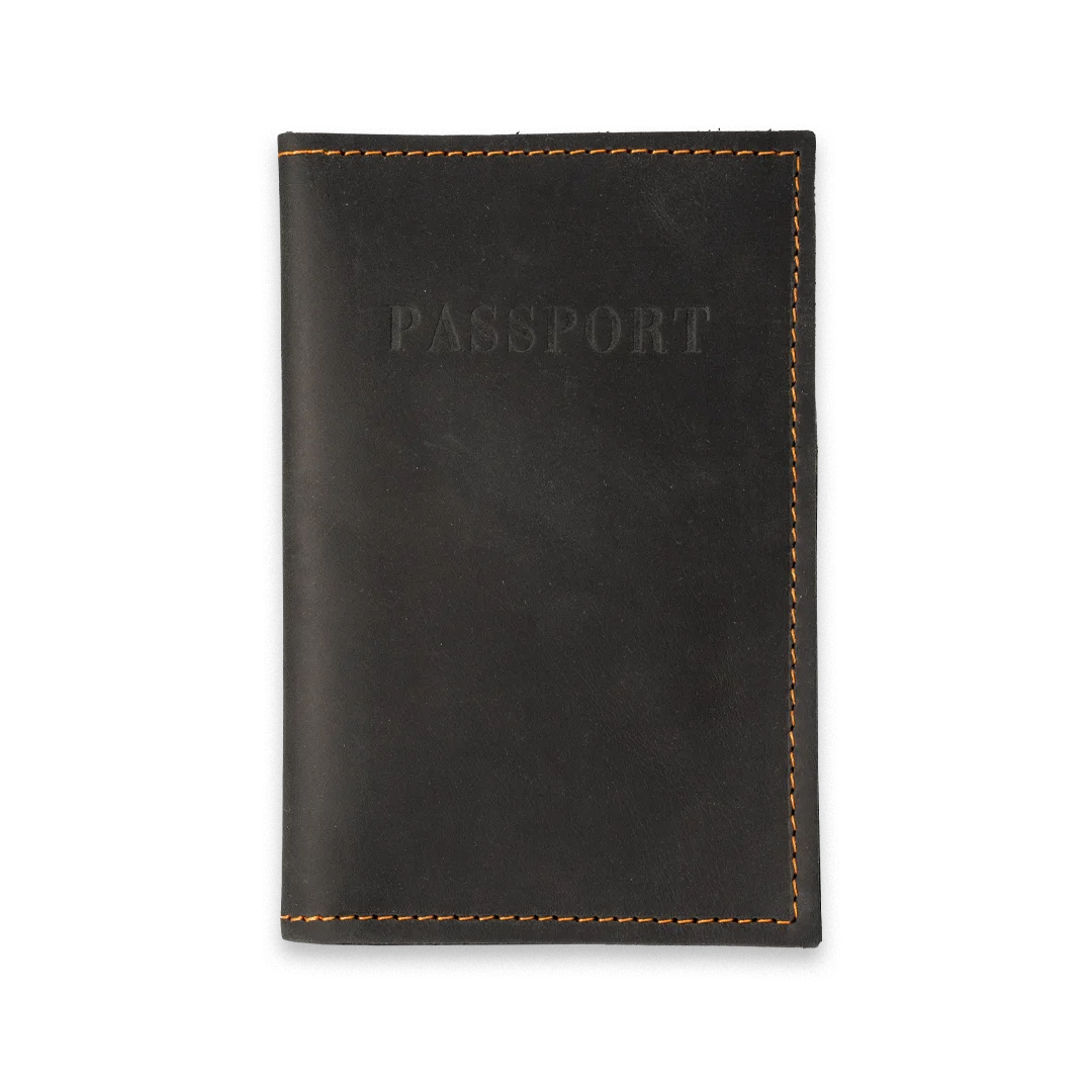 Frontal_pasaporte_Roma negro Pasaporte Roma Negro - Imagen 1
